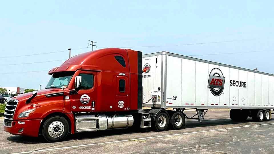 ATS Truck with Dry Van